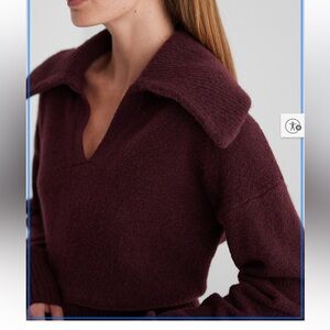 Express Black V-Neck Sweater, Size X-Small